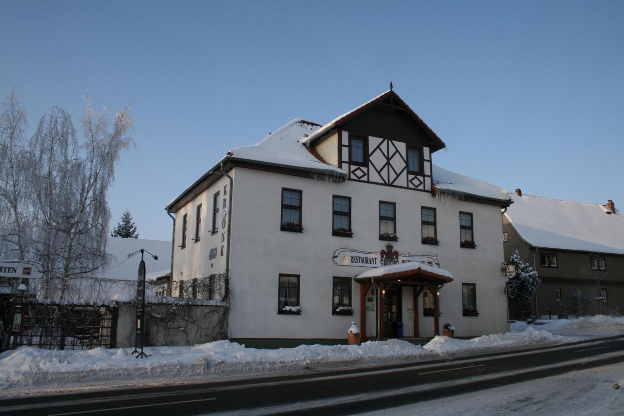 Landgasthof & Hotel Krone Eischleben Ichtershausen Exteriér fotografie