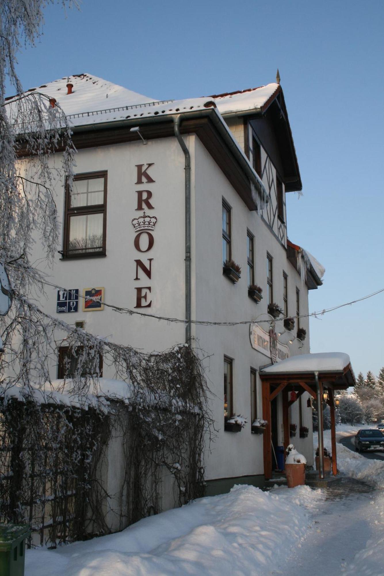 Landgasthof & Hotel Krone Eischleben Ichtershausen Exteriér fotografie