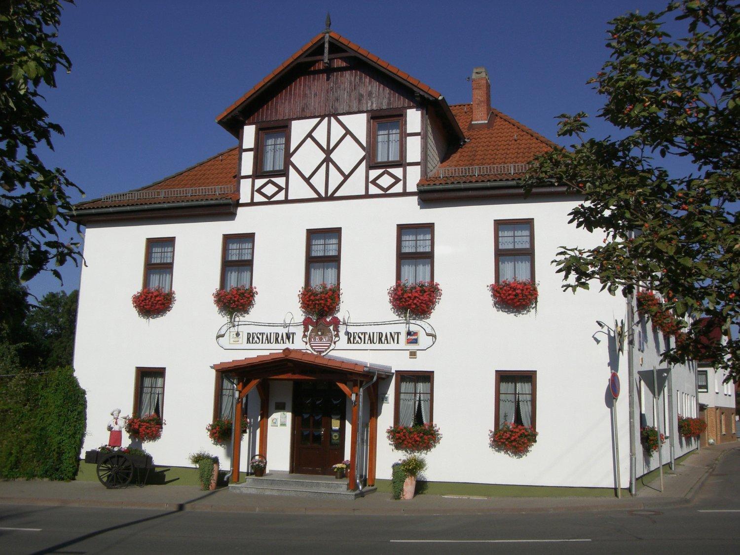 Landgasthof & Hotel Krone Eischleben Ichtershausen Exteriér fotografie