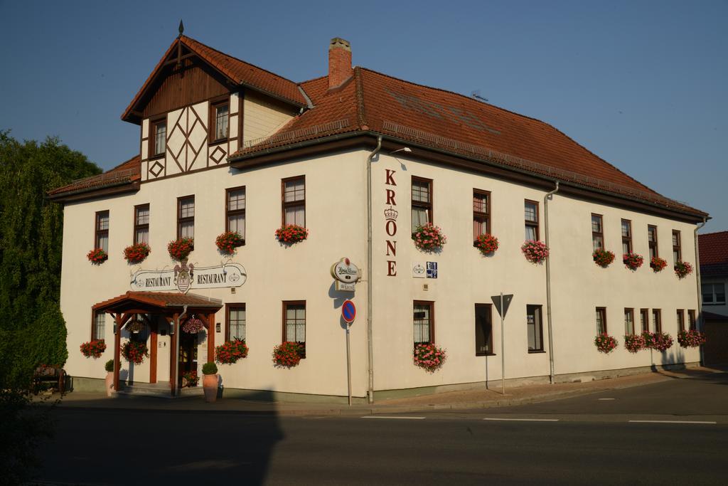 Landgasthof & Hotel Krone Eischleben Ichtershausen Exteriér fotografie