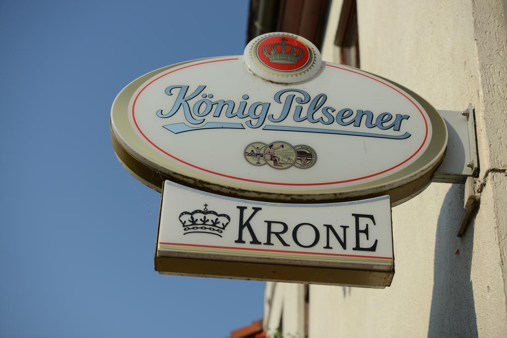 Landgasthof & Hotel Krone Eischleben Ichtershausen Exteriér fotografie